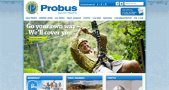 Desktop Screenshot of probussouthpacific.org
