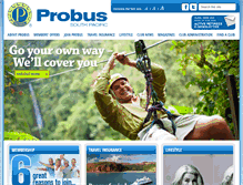 Tablet Screenshot of probussouthpacific.org